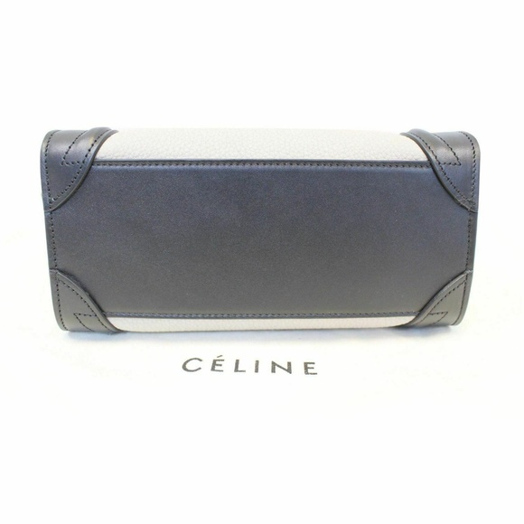 CELINE Nano Luggage Calfskin Leather Crossbody Bag - Picture 6 of 8